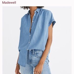 Madewell Central Shirt in Chambray Denim